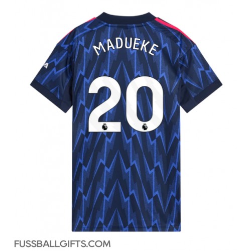 Arsenal Noni Madueke #20 Fußballbekleidung Auswärtstrikot Damen 2025-26 Kurzarm